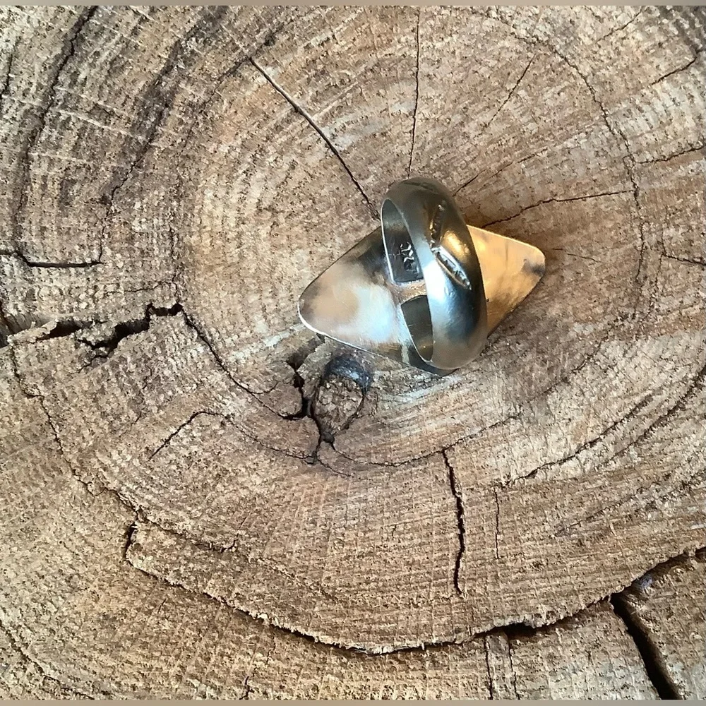 Ring , tiger eye ; 6.5 - Picture 7 of 8